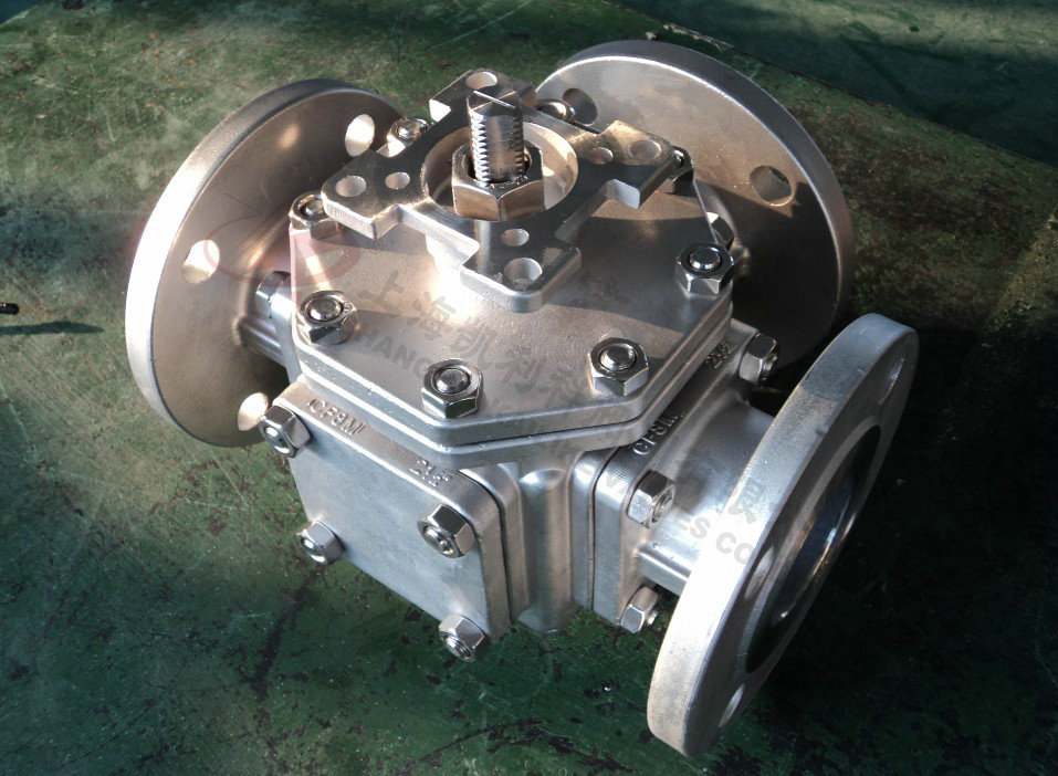 Q44H,Q44Y，Q45H,Q45Y硬密封三通球閥